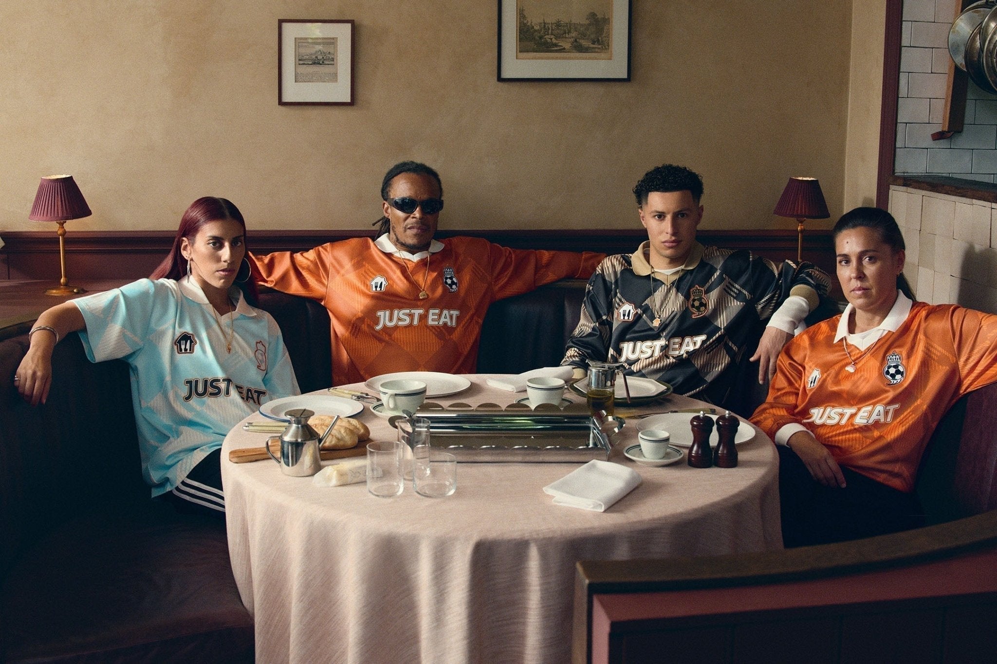Game on: Edgar Davids debuts Just Eat Takeaway.com's new 90s