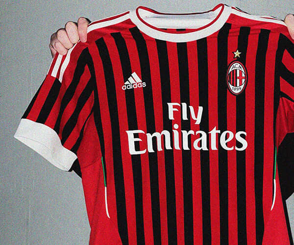 ADIDAS AC MILAN 2009 HOME JERSEY - Soccer Plus