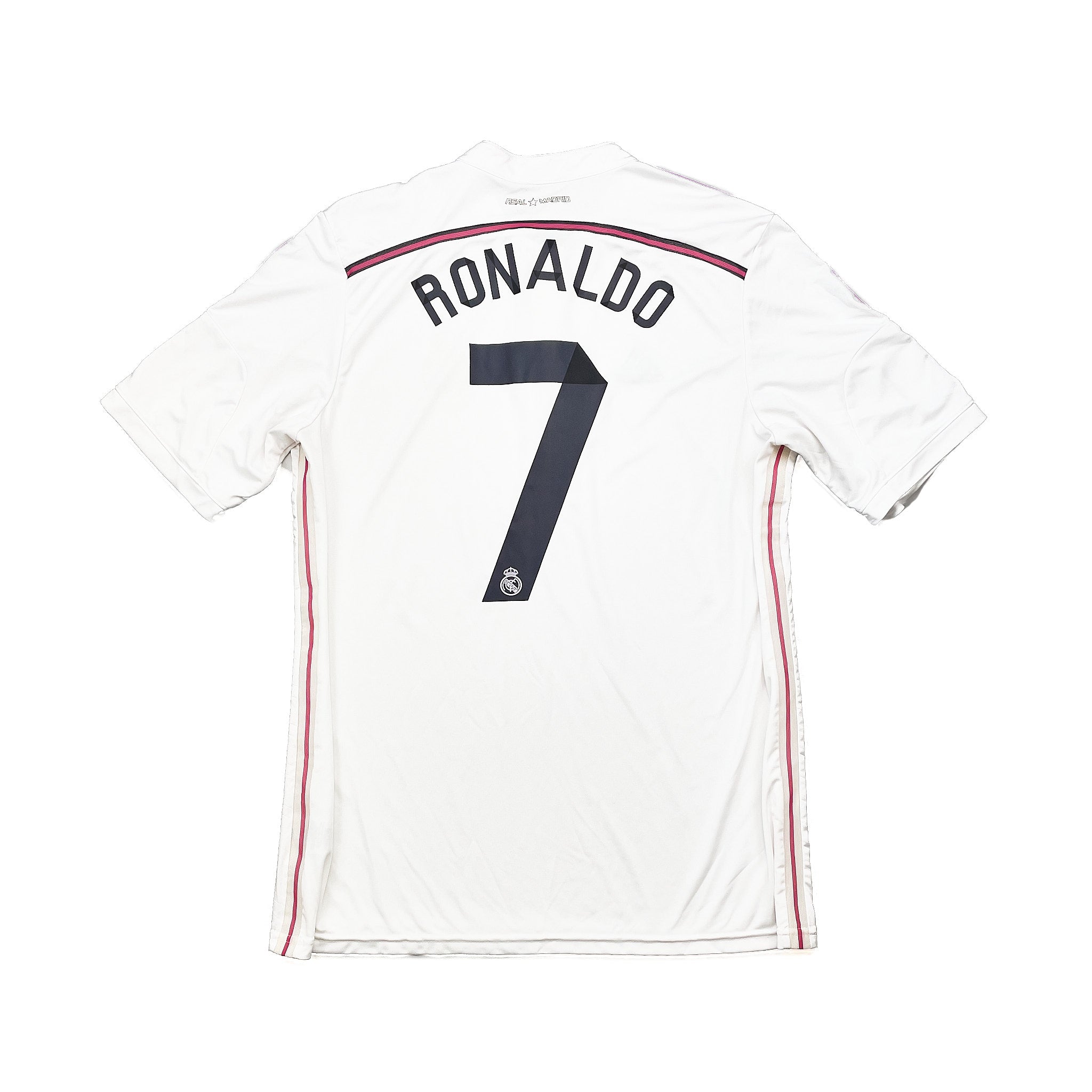 Real Madrid RONALDO 7 長袖シャツ白　Lサイズ Real Madrid RONALDO 7 長袖シャツ白 Lサイズ - メルカリ