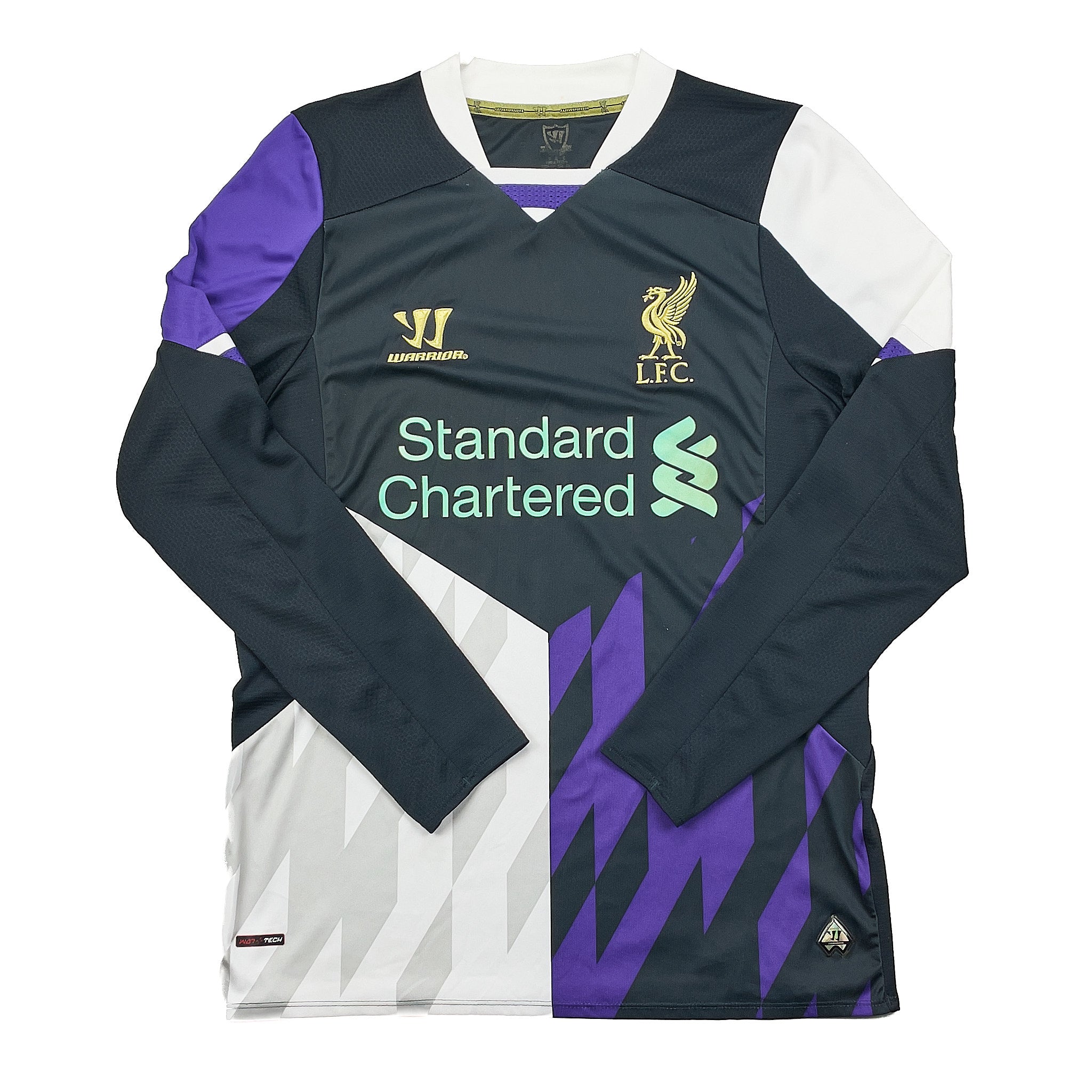2013/14 Liverpool L/S Third Shirt (S) Warrior – Cult Kits