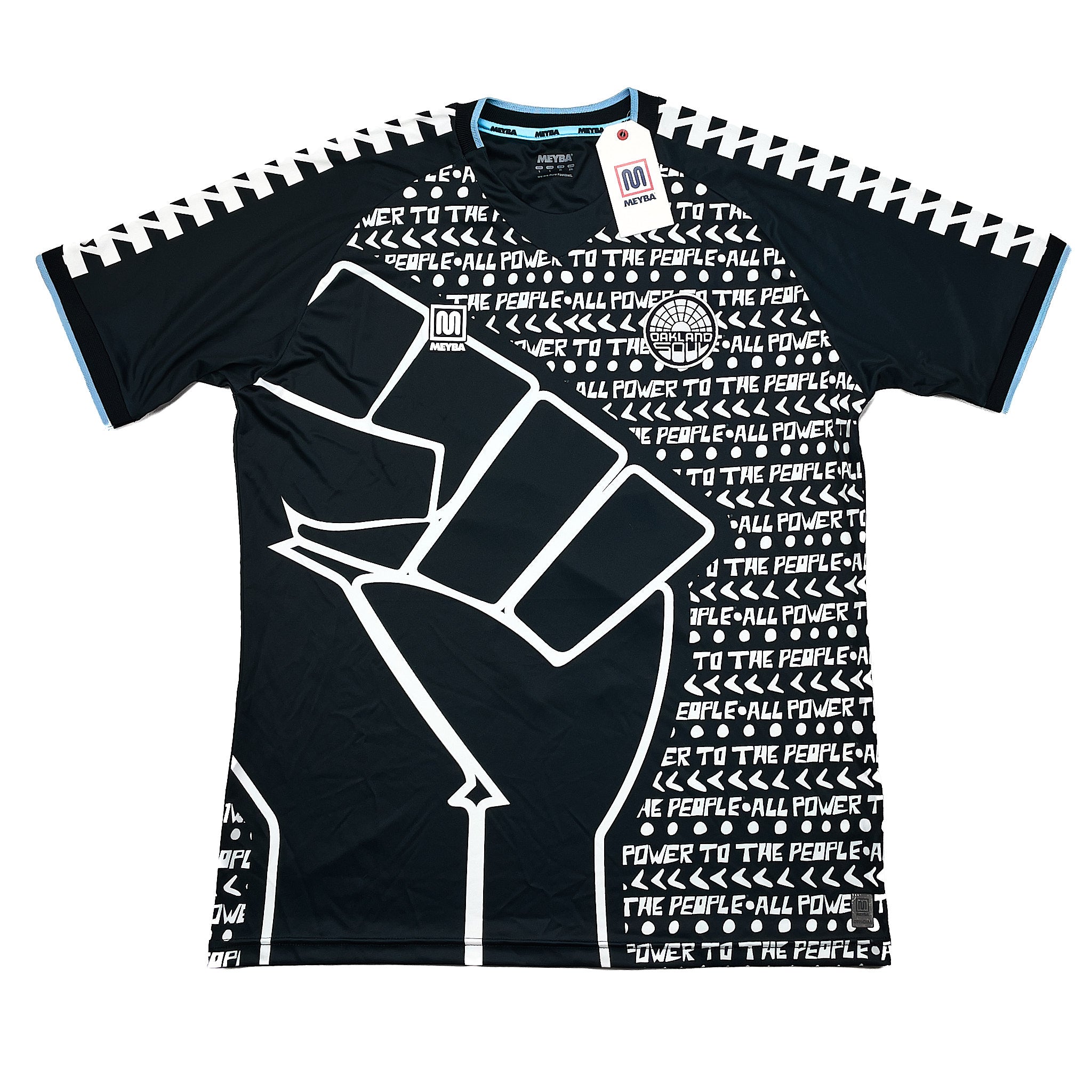 Maillot Oakland Roots Meyba Noir, Taille L, état Neuf
