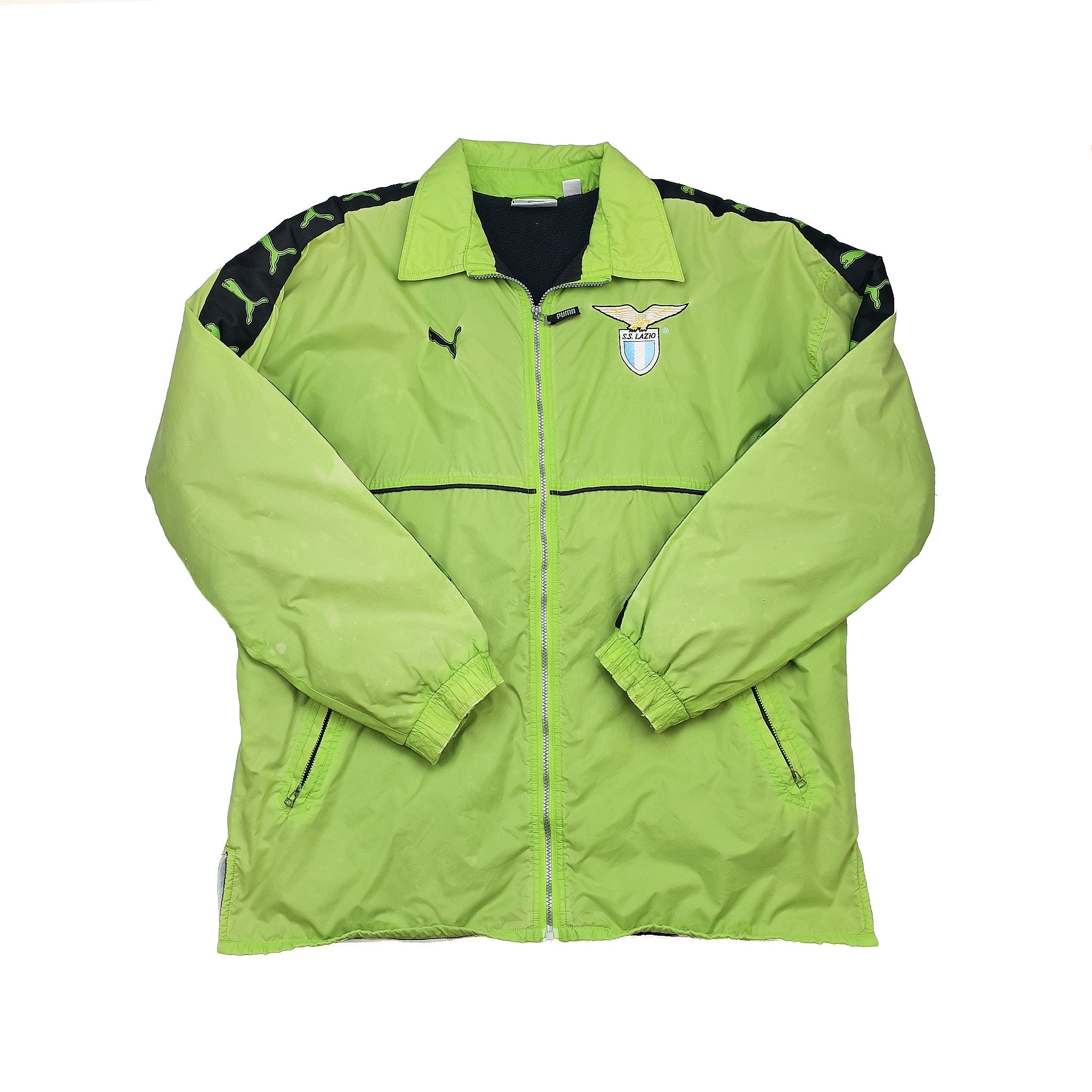 2010/12 Lazio Fleece Lined Bench Jacket (XL) Puma – Cult Kits