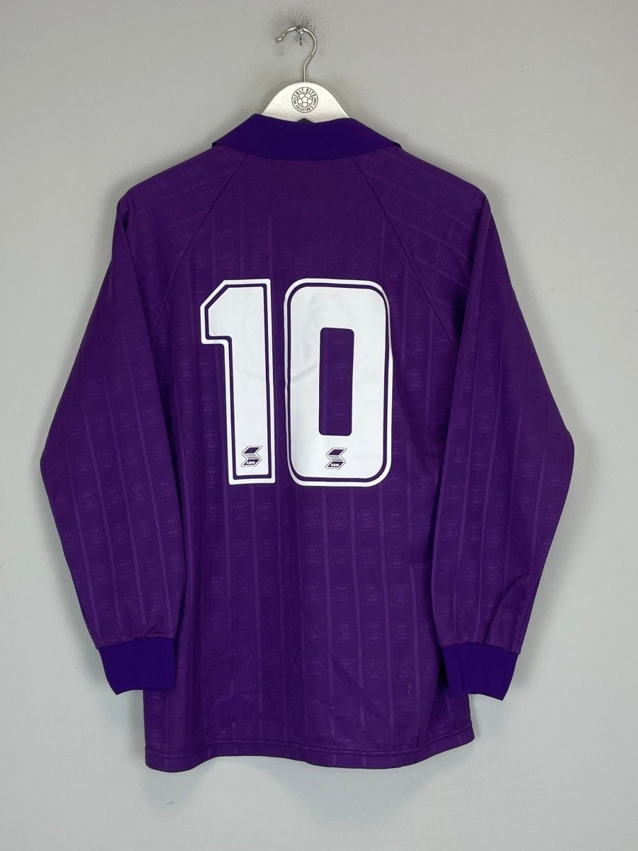 1989/90 FIORENTINA 10 BAGGIO L/S HOME SHIRT (M) ABM - Cult Kits - Medium - Buy Vintage Football Shirts, Authentic Retro Football Shirts For Sale, Classic Football Shirts & Soccer Jersey