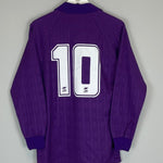 1989/90 FIORENTINA 10 BAGGIO L/S HOME SHIRT (M) ABM - Cult Kits - Medium - Buy Vintage Football Shirts, Authentic Retro Football Shirts For Sale, Classic Football Shirts & Soccer Jersey