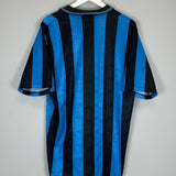 1991/92 INTER MILAN HOME SHIRT (XL) UMBRO - Cult Kits - XL - Buy Vintage Football Shirts, Authentic Retro Football Shirts For Sale, Classic Football Shirts & Soccer Jersey
