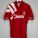 1991/92 LIVERPOOL HOME SHIRT (M) ADIDAS - Cult Kits - Medium - Buy Vintage Football Shirts, Authentic Retro Football Shirts For Sale, Classic Football Shirts & Soccer Jersey