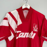 1991/92 LIVERPOOL HOME SHIRT (M) ADIDAS - Cult Kits - Medium - Buy Vintage Football Shirts, Authentic Retro Football Shirts For Sale, Classic Football Shirts & Soccer Jersey
