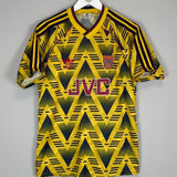 1991/93 ARSENAL AWAY SHIRT (M) ADIDAS - Cult Kits - Medium - Buy Vintage Football Shirts, Authentic Retro Football Shirts For Sale, Classic Football Shirts & Soccer Jersey