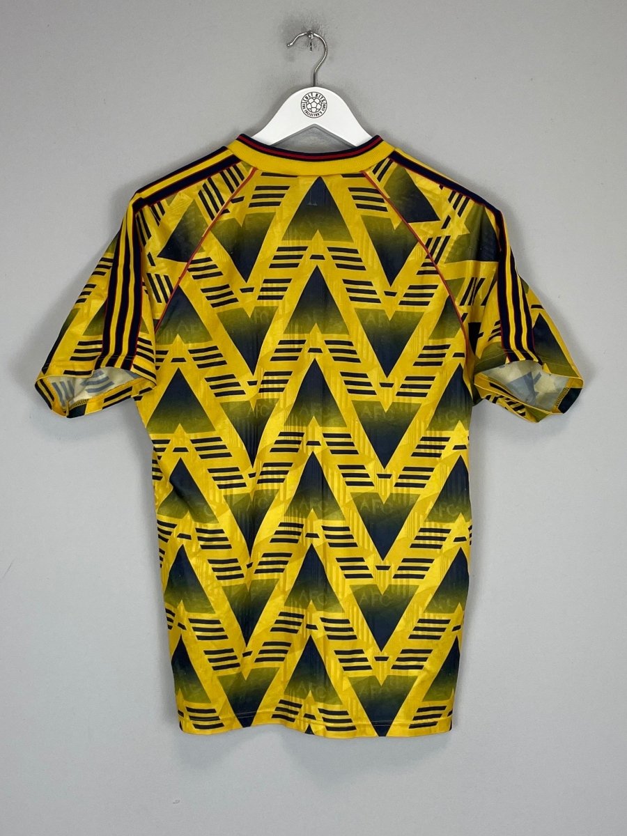 1991/93 ARSENAL AWAY SHIRT (M) ADIDAS - Cult Kits - Medium - Buy Vintage Football Shirts, Authentic Retro Football Shirts For Sale, Classic Football Shirts & Soccer Jersey