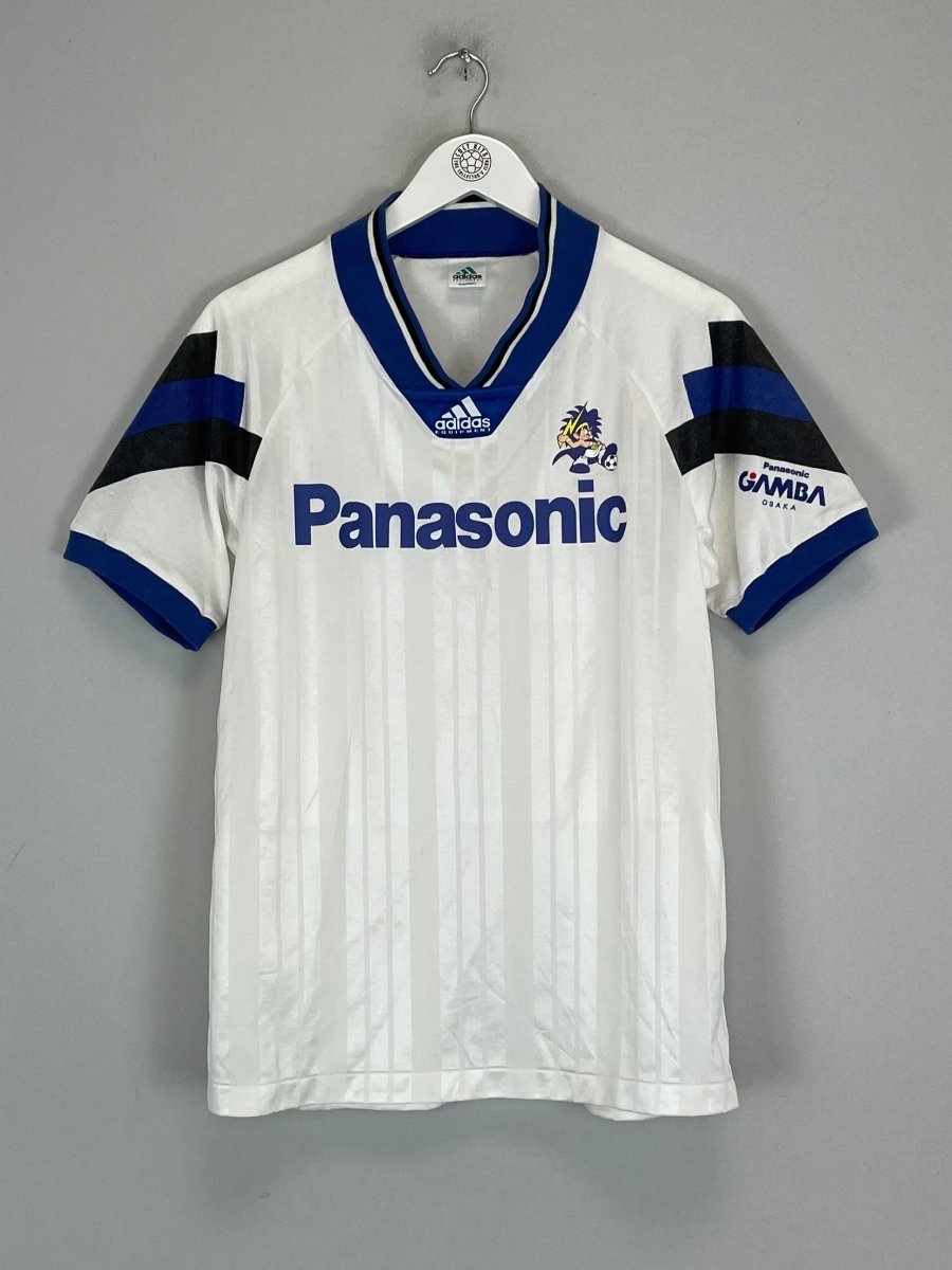 1992 GAMBA OSAKA AWAY SHIRT (M) ADIDAS - Cult Kits - Medium - Buy Vintage Football Shirts, Authentic Retro Football Shirts For Sale, Classic Football Shirts & Soccer Jersey