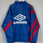1992/93 CHELSEA TRACK JACKET (M) UMBRO - Cult Kits - Medium - Buy Vintage Football Shirts, Authentic Retro Football Shirts For Sale, Classic Football Shirts & Soccer Jersey
