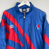 1992/93 CHELSEA TRACK JACKET (M) UMBRO - Cult Kits - Medium - Buy Vintage Football Shirts, Authentic Retro Football Shirts For Sale, Classic Football Shirts & Soccer Jersey