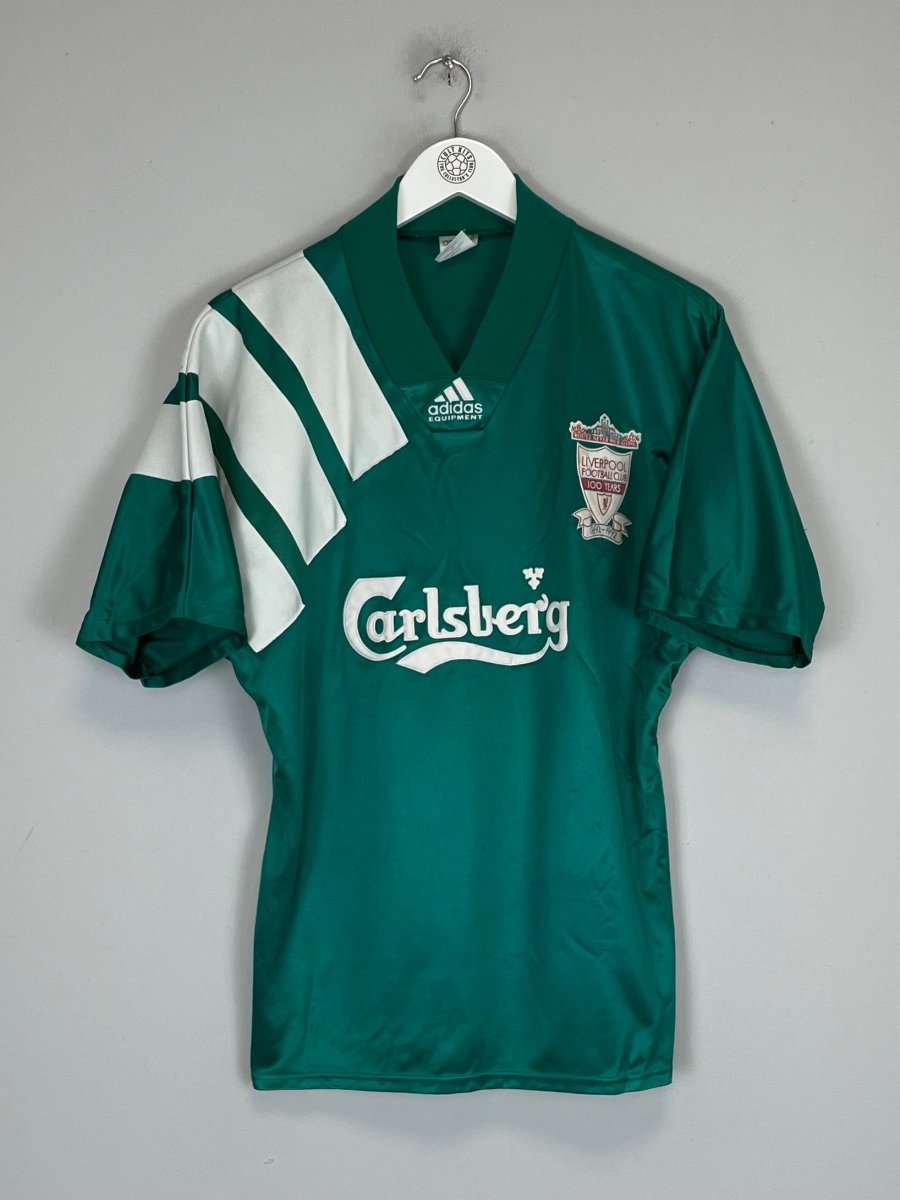 1992/93 LIVERPOOL CENTENARY AWAY SHIRT (M) ADIDAS - Cult Kits - Medium - Buy Vintage Football Shirts, Authentic Retro Football Shirts For Sale, Classic Football Shirts & Soccer Jersey