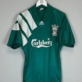 1992/93 LIVERPOOL CENTENARY AWAY SHIRT (M) ADIDAS - Cult Kits - Medium - Buy Vintage Football Shirts, Authentic Retro Football Shirts For Sale, Classic Football Shirts & Soccer Jersey