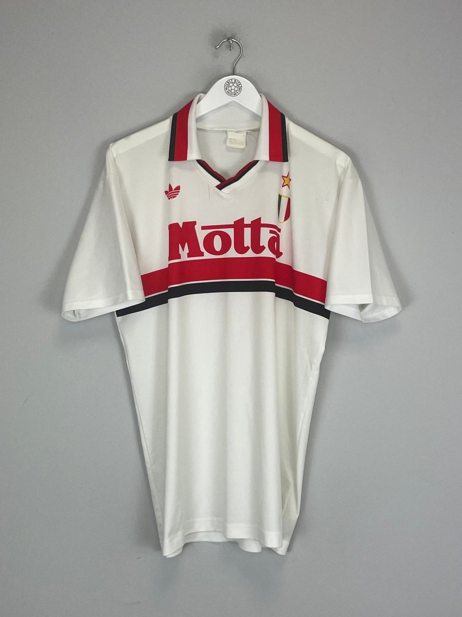 1993/94 AC MILAN AWAY SHIRT (L) ADIDAS - Cult Kits - Large - Buy Vintage Football Shirts, Authentic Retro Football Shirts For Sale, Classic Football Shirts & Soccer Jersey