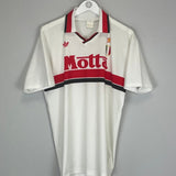 1993/94 AC MILAN AWAY SHIRT (L) ADIDAS - Cult Kits - Large - Buy Vintage Football Shirts, Authentic Retro Football Shirts For Sale, Classic Football Shirts & Soccer Jersey