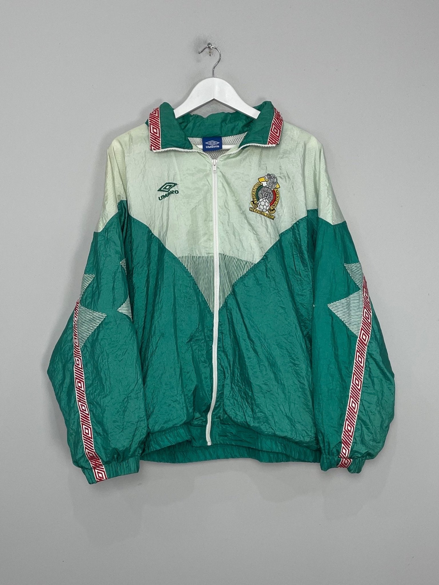 1993/94 MEXICO TRACK JACKET (XL) UMBRO – Cult Kits