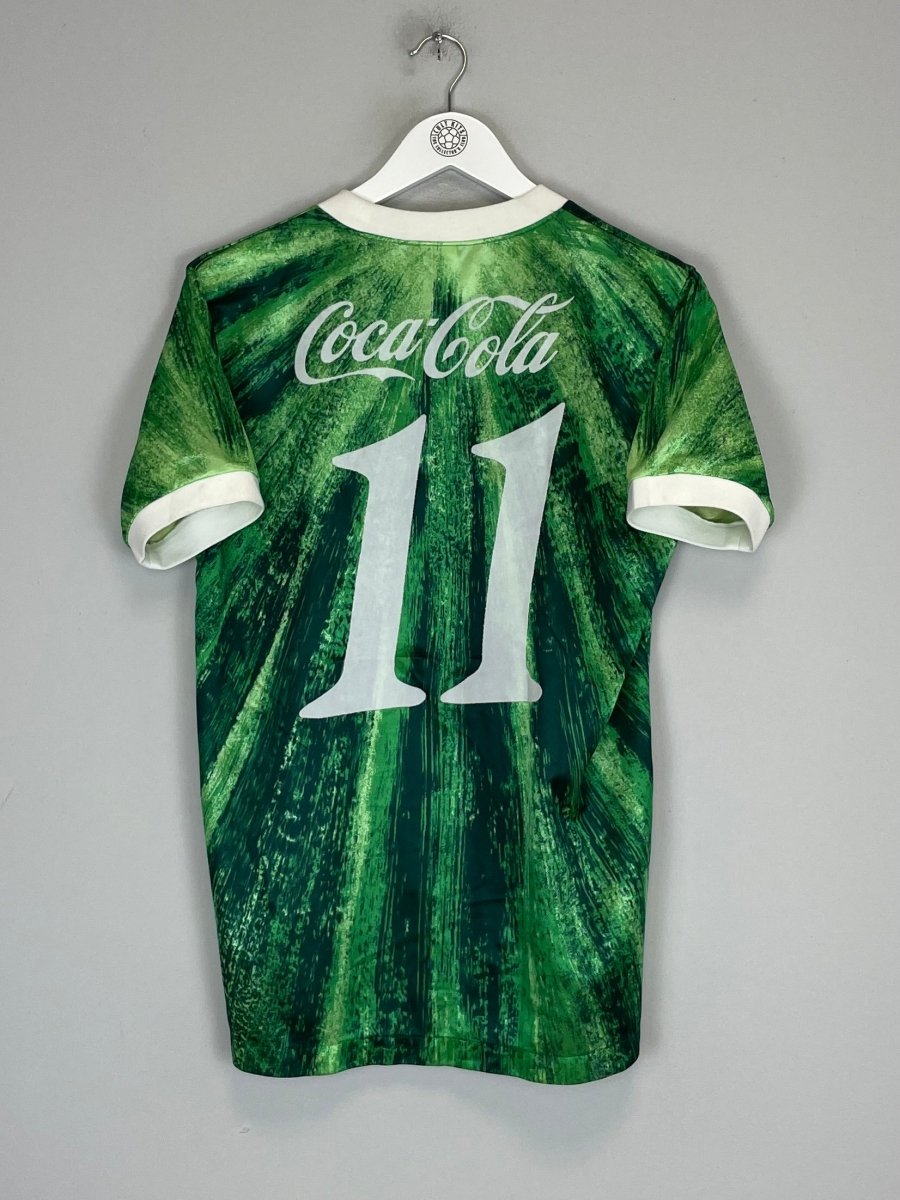 1993/94 TOKYO VERDY 11 HOME SHIRT (M) MIZUNO - Cult Kits - Medium - Buy Vintage Football Shirts, Authentic Retro Football Shirts For Sale, Classic Football Shirts & Soccer Jersey
