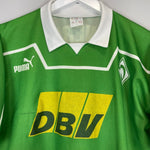 1993/94 WERDER BREMEN 10 AWAY SHIRT (L) PUMA - Cult Kits - Large - Buy Vintage Football Shirts, Authentic Retro Football Shirts For Sale, Classic Football Shirts & Soccer Jersey