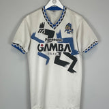 1993/95 GAMBA OSAKA TRAINING SHIRT (L) MIZUNO - Cult Kits - Large - Buy Vintage Football Shirts, Authentic Retro Football Shirts For Sale, Classic Football Shirts & Soccer Jersey