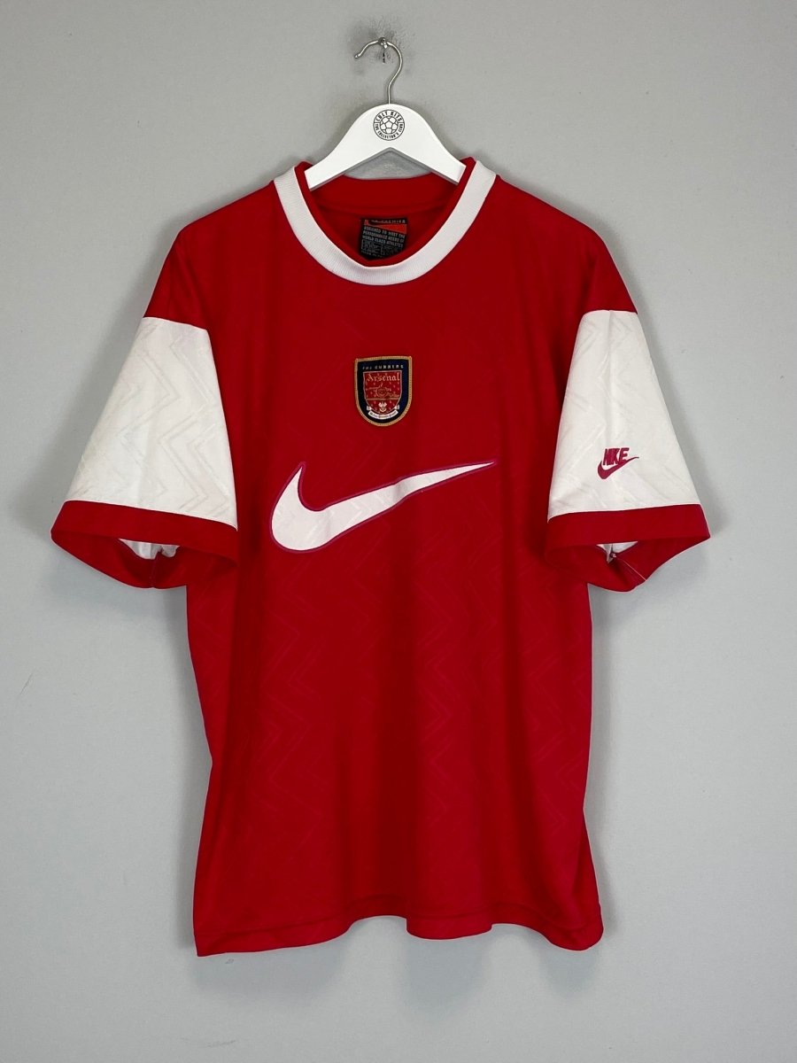 1994 ARSENAL TRAINING SHIRT (XL) NIKE - Cult Kits - XL - Buy Vintage Football Shirts, Authentic Retro Football Shirts For Sale, Classic Football Shirts & Soccer Jersey