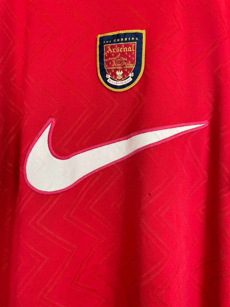 1994 ARSENAL TRAINING SHIRT (XL) NIKE - Cult Kits - XL - Buy Vintage Football Shirts, Authentic Retro Football Shirts For Sale, Classic Football Shirts & Soccer Jersey