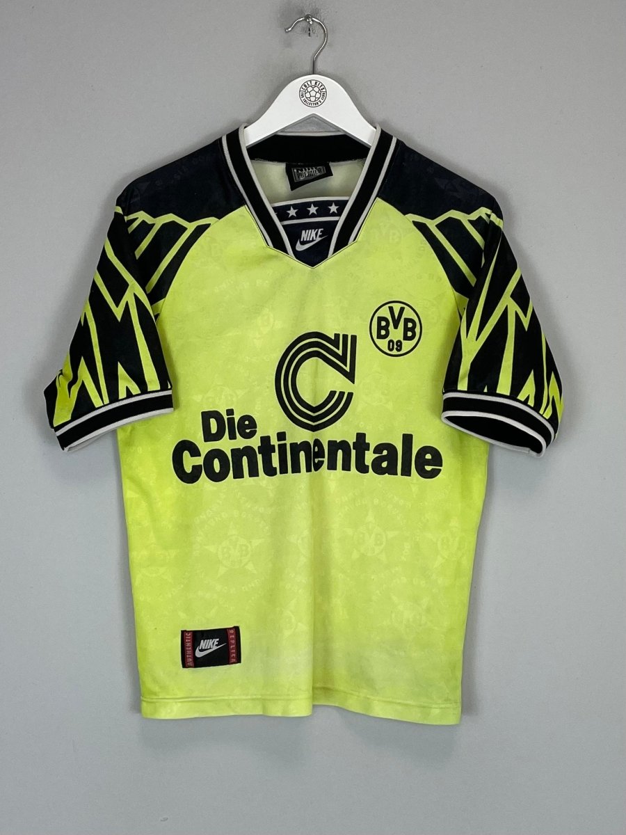 1994/95 DORTMUND HOME SHIRT (XS) NIKE - Cult Kits - XS - Buy Vintage Football Shirts, Authentic Retro Football Shirts For Sale, Classic Football Shirts & Soccer Jersey