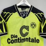 1994/95 DORTMUND HOME SHIRT (XS) NIKE - Cult Kits - XS - Buy Vintage Football Shirts, Authentic Retro Football Shirts For Sale, Classic Football Shirts & Soccer Jersey