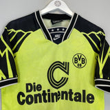 1994/95 DORTMUND HOME SHIRT (XS) NIKE - Cult Kits - XS - Buy Vintage Football Shirts, Authentic Retro Football Shirts For Sale, Classic Football Shirts & Soccer Jersey