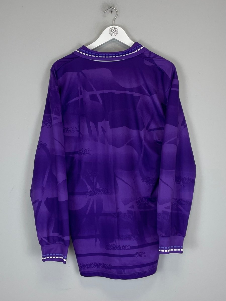 1994/95 FIORENTINA L/S HOME SHIRT (XL) UHLSPORT - Cult Kits - XL - Buy Vintage Football Shirts, Authentic Retro Football Shirts For Sale, Classic Football Shirts & Soccer Jersey