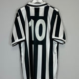 1994/95 JUVENTUS 10 HOME SHIRT (XL) KAPPA - Cult Kits - XL - Buy Vintage Football Shirts, Authentic Retro Football Shirts For Sale, Classic Football Shirts & Soccer Jersey