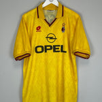 1994/96 AC MILAN BAGGIO 18 THIRD SHIRT (XL) LOTTO - Cult Kits - XL - Buy Vintage Football Shirts, Authentic Retro Football Shirts For Sale, Classic Football Shirts & Soccer Jersey