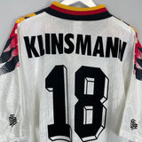 1994/96 GERMANY KLINSMANN 18 HOME SHIRT (XL) ADIDAS - Cult Kits - XL - Buy Vintage Football Shirts, Authentic Retro Football Shirts For Sale, Classic Football Shirts & Soccer Jersey
