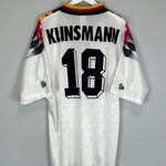 1994/96 GERMANY KLINSMANN 18 HOME SHIRT (XL) ADIDAS - Cult Kits - XL - Buy Vintage Football Shirts, Authentic Retro Football Shirts For Sale, Classic Football Shirts & Soccer Jersey