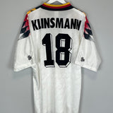 1994/96 GERMANY KLINSMANN 18 HOME SHIRT (XL) ADIDAS - Cult Kits - XL - Buy Vintage Football Shirts, Authentic Retro Football Shirts For Sale, Classic Football Shirts & Soccer Jersey