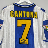 1994/96 MANCHESTER UNITED CANTONA 7 AWAY SHIRT (L) UMBRO - Cult Kits - Large - Buy Vintage Football Shirts, Authentic Retro Football Shirts For Sale, Classic Football Shirts & Soccer Jersey