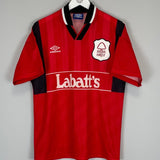 1994/96 NOTTINGHAM FOREST HOME SHIRT (M) UMBRO - Cult Kits - Medium - Buy Vintage Football Shirts, Authentic Retro Football Shirts For Sale, Classic Football Shirts & Soccer Jersey