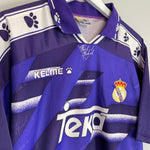 1994/96 REAL MADRID AWAY SHIRT (XL) KELME - Cult Kits - XL - Buy Vintage Football Shirts, Authentic Retro Football Shirts For Sale, Classic Football Shirts & Soccer Jersey
