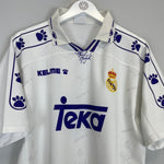 1994/96 REAL MADRID HOME SHIRT (L) KELME - Cult Kits - Large - Buy Vintage Football Shirts, Authentic Retro Football Shirts For Sale, Classic Football Shirts & Soccer Jersey