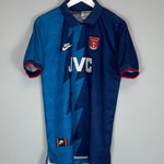 1995/96 ARSENAL WRIGHT 8 AWAY SHIRT (L) NIKE - Cult Kits - Large - Buy Vintage Football Shirts, Authentic Retro Football Shirts For Sale, Classic Football Shirts & Soccer Jersey