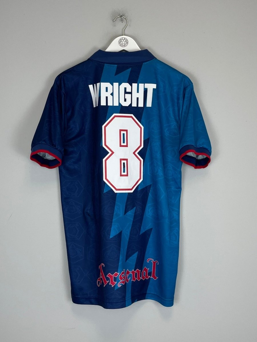 1995/96 ARSENAL WRIGHT 8 AWAY SHIRT (L) NIKE - Cult Kits - Large - Buy Vintage Football Shirts, Authentic Retro Football Shirts For Sale, Classic Football Shirts & Soccer Jersey