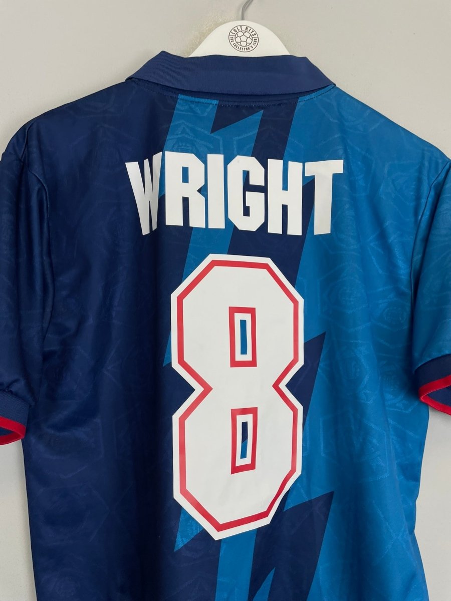 1995/96 ARSENAL WRIGHT 8 AWAY SHIRT (L) NIKE - Cult Kits - Large - Buy Vintage Football Shirts, Authentic Retro Football Shirts For Sale, Classic Football Shirts & Soccer Jersey