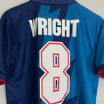 1995/96 ARSENAL WRIGHT 8 AWAY SHIRT (L) NIKE - Cult Kits - Large - Buy Vintage Football Shirts, Authentic Retro Football Shirts For Sale, Classic Football Shirts & Soccer Jersey