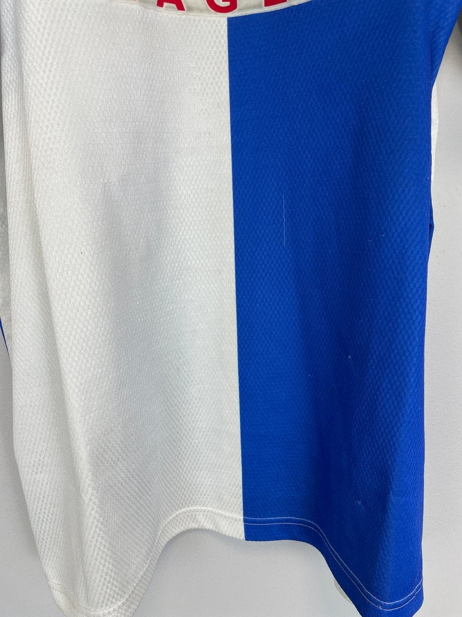 1995/96 BLACKBURN ROVERS SHERWOOD 4 HOME SHIRT (L) ASICS - Cult Kits - Large - Buy Vintage Football Shirts, Authentic Retro Football Shirts For Sale, Classic Football Shirts & Soccer Jersey