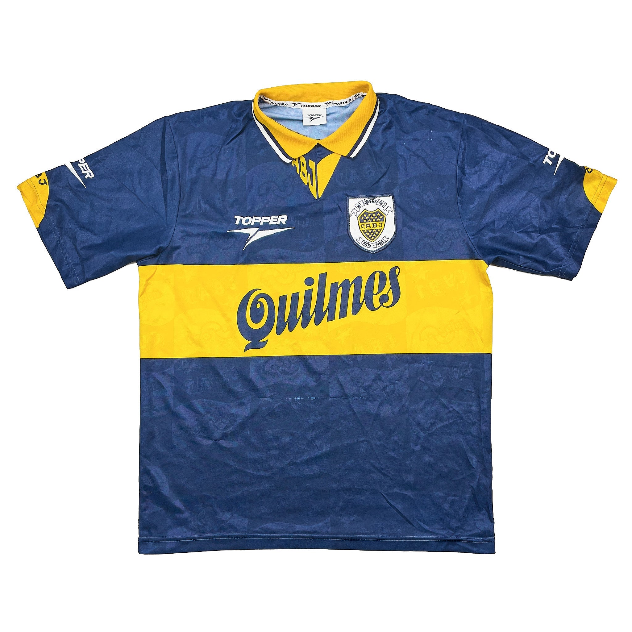 1995/96 Boca Juniors Home Shirt (L) Topper – Cult Kits