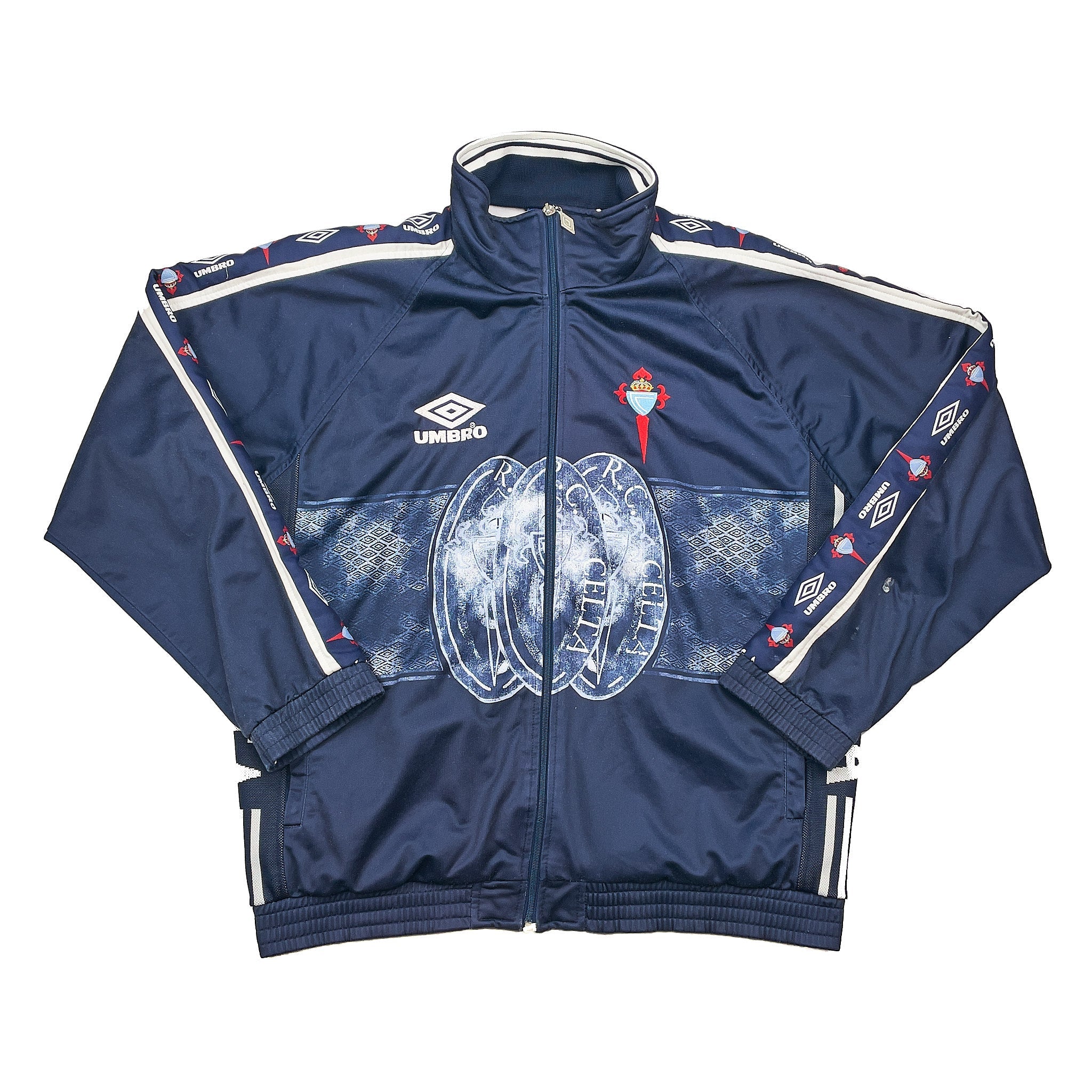 1995/96 Celta Vigo Track Jacket (L) Umbro – Cult Kits