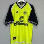 1995/96 DORTMUND HOME SHIRT (XL) NIKE - Cult Kits - XL - Buy Vintage Football Shirts, Authentic Retro Football Shirts For Sale, Classic Football Shirts & Soccer Jersey