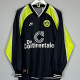 1995/96 DORTMUND L/S AWAY SHIRT (L) NIKE - Cult Kits - Large - Buy Vintage Football Shirts, Authentic Retro Football Shirts For Sale, Classic Football Shirts & Soccer Jersey