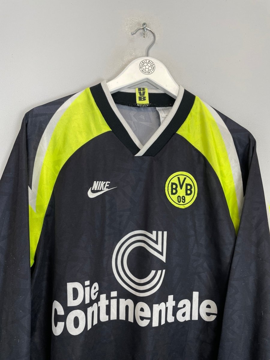 1995/96 DORTMUND L/S AWAY SHIRT (L) NIKE - Cult Kits - Large - Buy Vintage Football Shirts, Authentic Retro Football Shirts For Sale, Classic Football Shirts & Soccer Jersey