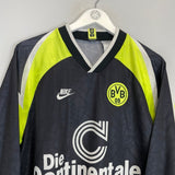 1995/96 DORTMUND L/S AWAY SHIRT (L) NIKE - Cult Kits - Large - Buy Vintage Football Shirts, Authentic Retro Football Shirts For Sale, Classic Football Shirts & Soccer Jersey